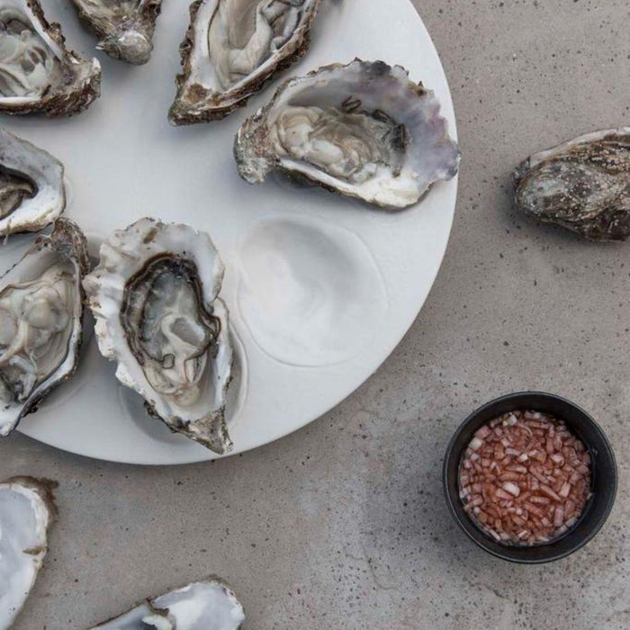 Serveerschaal Oyster 27cm - Schalen - Byon