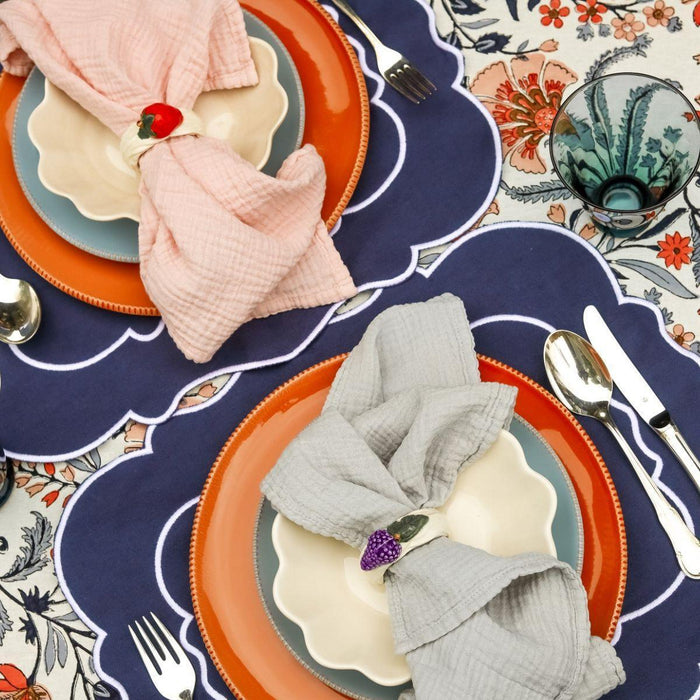 Napkin Delicate Pink 40x40cm (set of 2) - Napkins - Les Pensionnaires