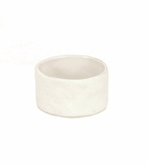 Napkin ring white ceramic Be Home - - FOODIES IN HEELS