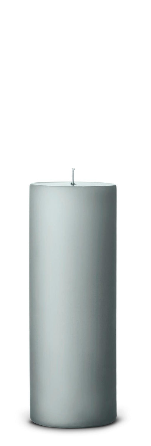 Pillar candle H 20cm D 7cm gray, light Ester & Erik - FOODIES IN HEELS