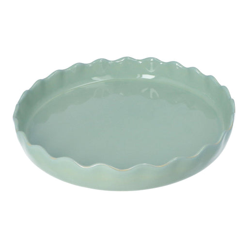 Cake dish 27cm Vert Lichen - bowls - Gresnovo