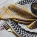 Tablecloth Bourdon Canvas Mimi - Blanc & Bourdon Khaki 170x300cm Maison de Vacances -. FOODIES IN HEELS