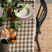 Tablecloth Bourdon Canvas Vintage Vichy - Laurel & Bourdon Laurel 170x170cm Maison de Vacances -. FOODIES IN HEELS