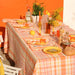 Tablecloth Delvaux Papaya 170x360cm - Tablecloths - Maison Dinette