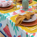 Tablecloth Dominica Bold Floral 160x270cm Mahe Homeware - -. FOODIES IN HEELS