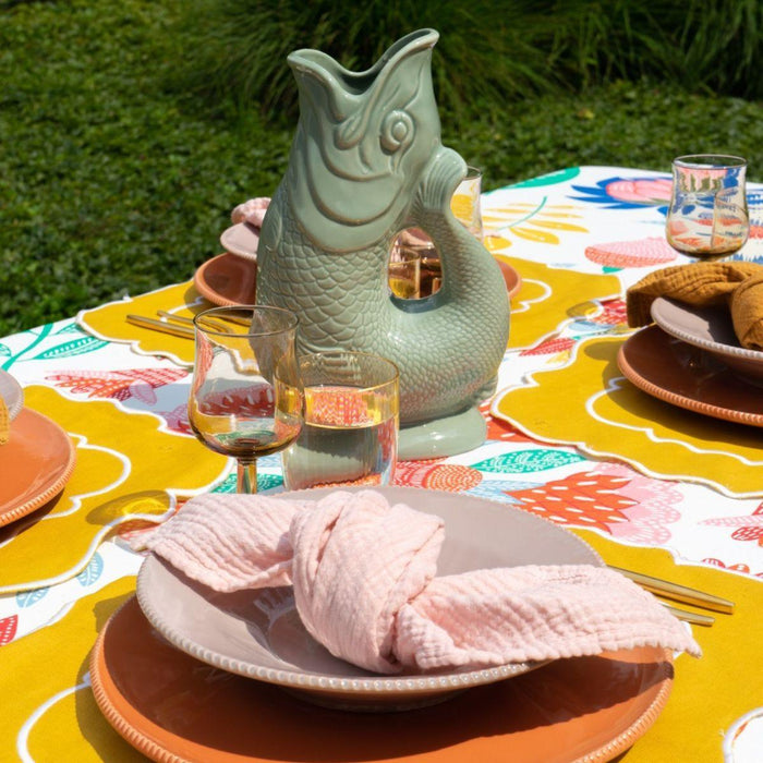 Tablecloth Dominica Bold Floral 160x270cm - Tablecloths - Mahe Homeware