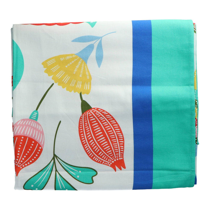 Tablecloth Dominica Bold Floral 160x340cm Mahe Homeware - -. FOODIES IN HEELS