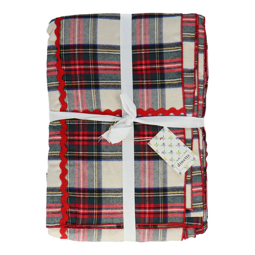 Tafelkleed Dundee Red 170x360cm - Tafelkleden - Maison Dinette
