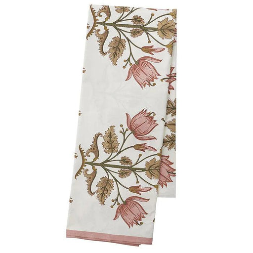 Tablecloth Flora Rose 170x300cm Bungalow - -. FOODIES IN HEELS