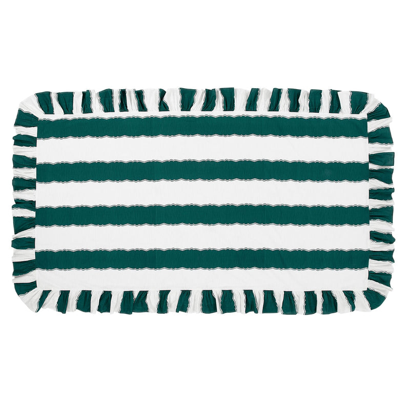 Tablecloth Forest Ruffle 155x255cm - Tablecloths - Anna + Nina