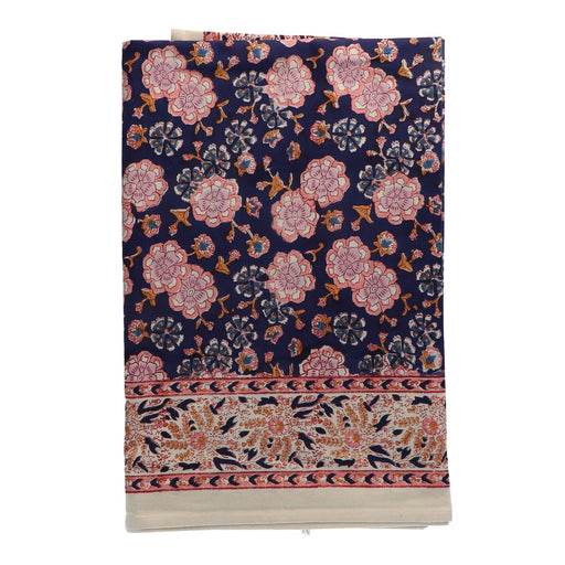 Tafelkleed katoen Dalia Navy 170x300cm - Tafelkleden - Jamini