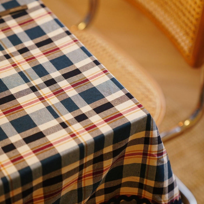 Tablecloth Kinloch Blue 160x250cm - Tablecloths - Maison Dinette