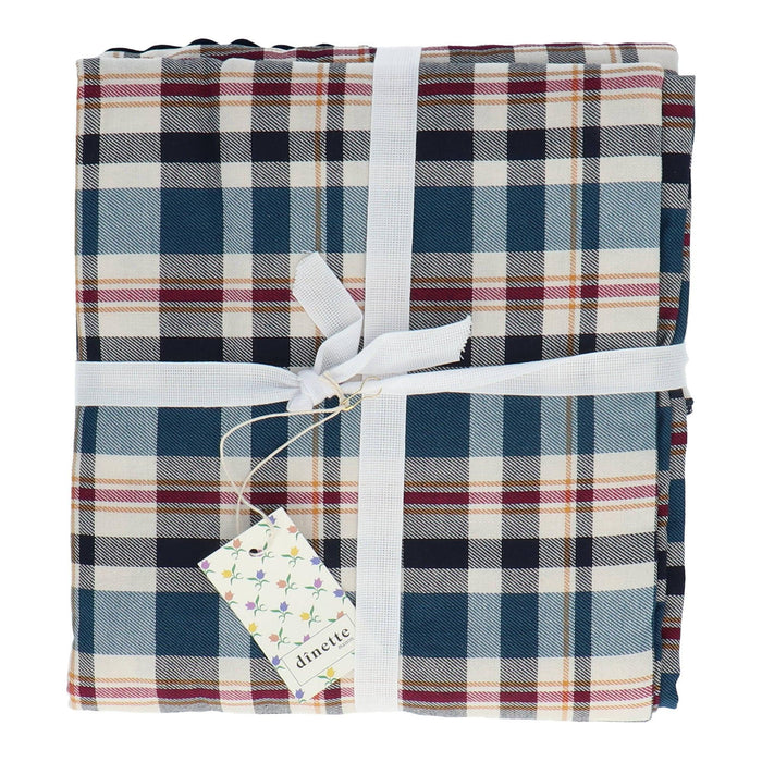 Tablecloth Kinloch Blue 160x300cm - Tablecloths - Maison Dinette
