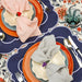 Tablecloth Lily Ocean Blue 160x300cm Bungalow - -. FOODIES IN HEELS