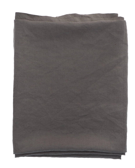 Tablecloth linen dark grey 160x270cm Tell me More - -. FOODIES IN HEELS