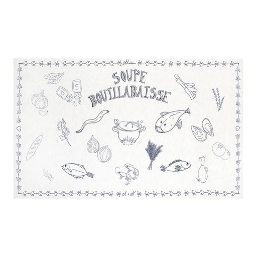 Tablecloth Soupe Bouillabaisse 255x150cm - Tablecloths - Anna + Nina