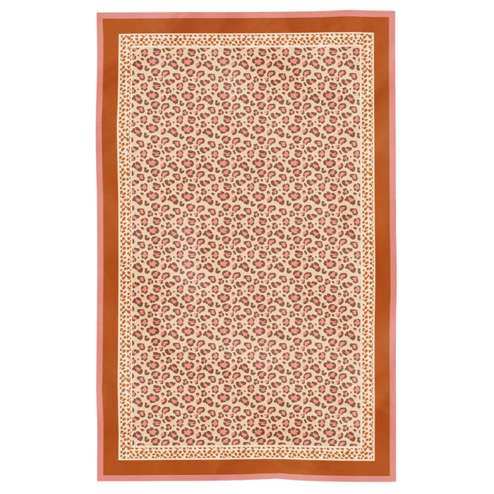 Tafelkleed The Coral Leopard 140x350cm - Tafelkleden - Casa Juna