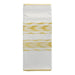 Table runner stitched edge Amarillo Oro motif 235 150x48cm Teixits Vicens - -. FOODIES IN HEELS