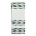 Tafelloper gestikte rand Green Olive motief 235 150x48cm - Tafellopers - Teixits Vicens