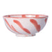 Tapas schaaltje Granada streep coral 10cm - Kommen - Lenta Living