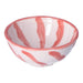 Tapas schaaltje Granada streep coral 10cm - Kommen - Lenta Living