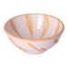 Tapas schaaltje Granada streep peach 10cm - Kommen - Lenta Living