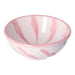 Tapas schaaltje Granada streep roze 10cm - Kommen - Lenta Living