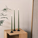 Taper candle 30cm Ice Latte LED (set of 2) - Candles - Ester & Erik