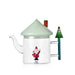 Theepot Santa Claus groen handvat 1L - Theepotten - Ichendorf Milano