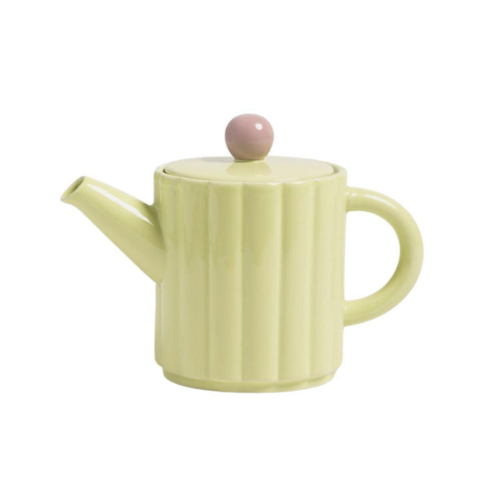 Teapot Tube green &Klevering - - FOODIES IN HEELS