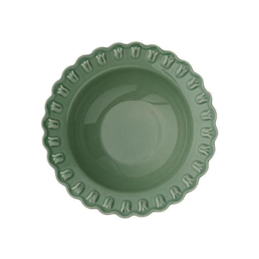 Tulipa pasta plate 23cm Verona Green (set of 2) - Deep plates - PotteryJo