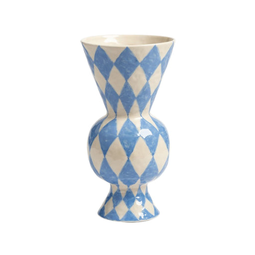 Vase rhombic blue 29,5cm - Vases - &Klevering