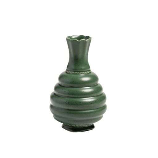 Vase tudor green &Klevering - FOODIES IN HEELS