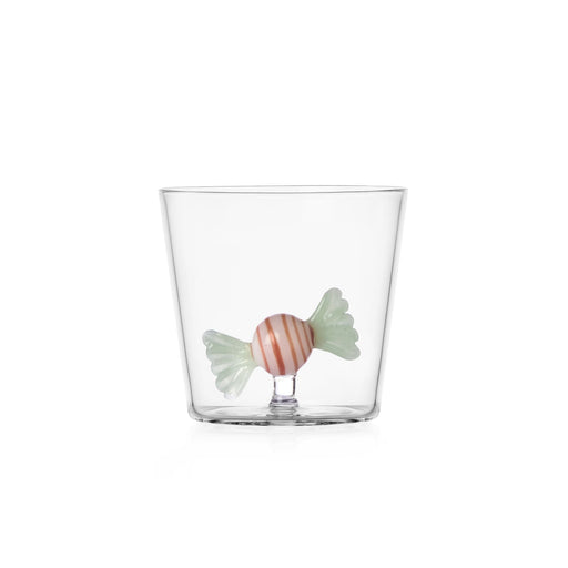 Waterglas Green & Red Candy - Waterglazen - Ichendorf Milano