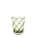 Water glass green transparent spiral 11cm - made of melamine - Water glasses - Fiorirà un Giardino