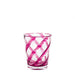 Water glass raspberry transparent spiral 11cm - made of melamine - Water glasses - Fiorirà un Giardino