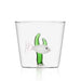 Water glass White Fish Green Seaweed - Water glasses - Ichendorf Milano