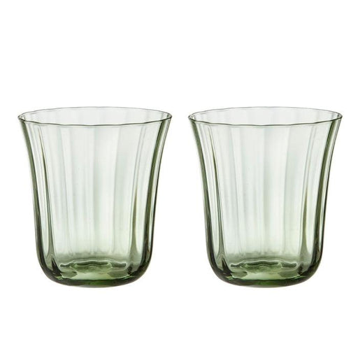 Water glasses Nora Sage (set of 2) - Water glasses - Bungalow