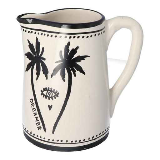 Waterkaraf Palmtree Black & White - Karaffen - Dreamer Collectives