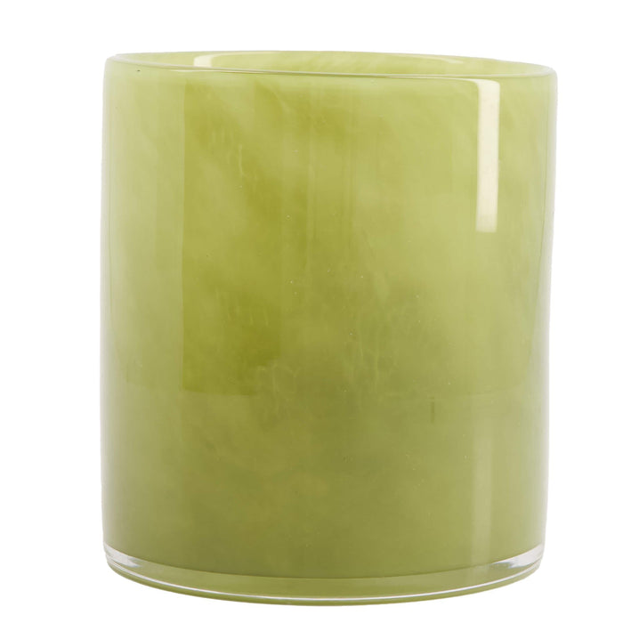 Tea Light Holder Lyric olive green 14cm Tell me More - FOODIES IN HEELS
