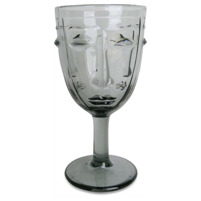 Wine glass Visage Gray - Wine glasses - Opjet